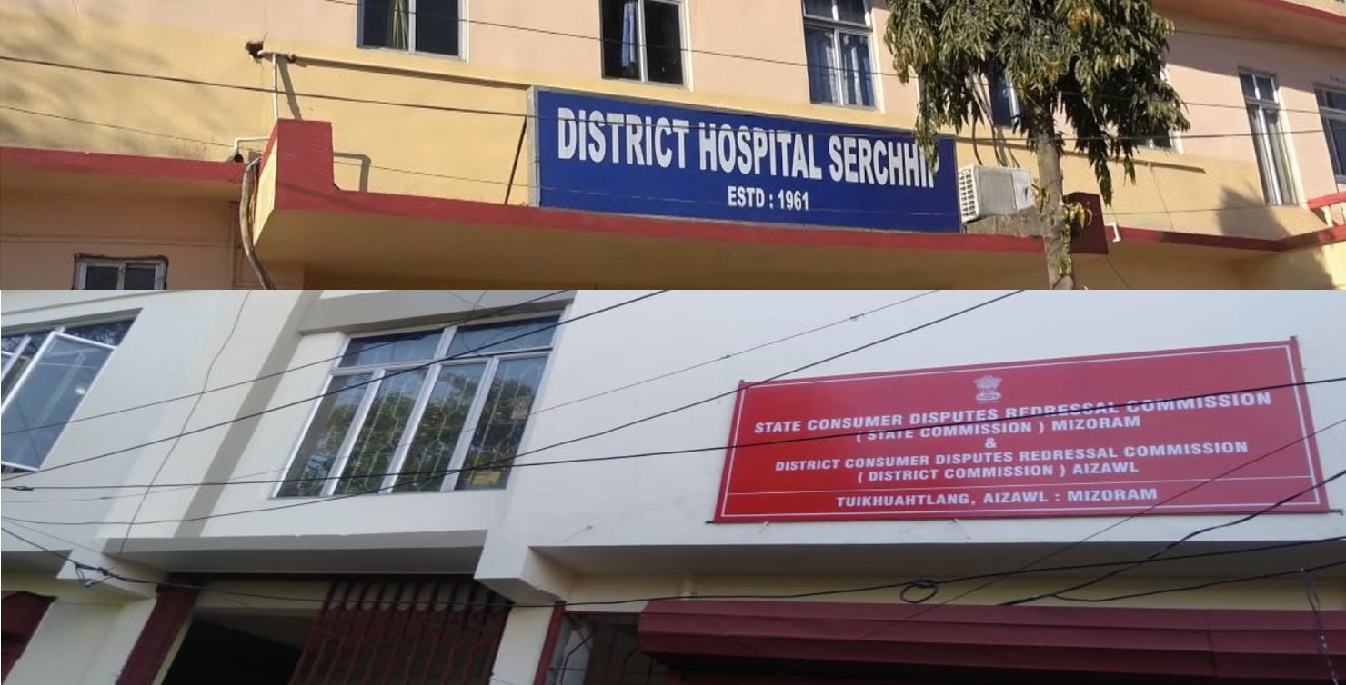 Mizoram State Consumer Disputes Redressal Commission Chuan Kum 2021-a Naute leh a Nu Thihna Thubuaiah Sawrkar chu Rs 52,20,800/- Chawi Turin a Ti.