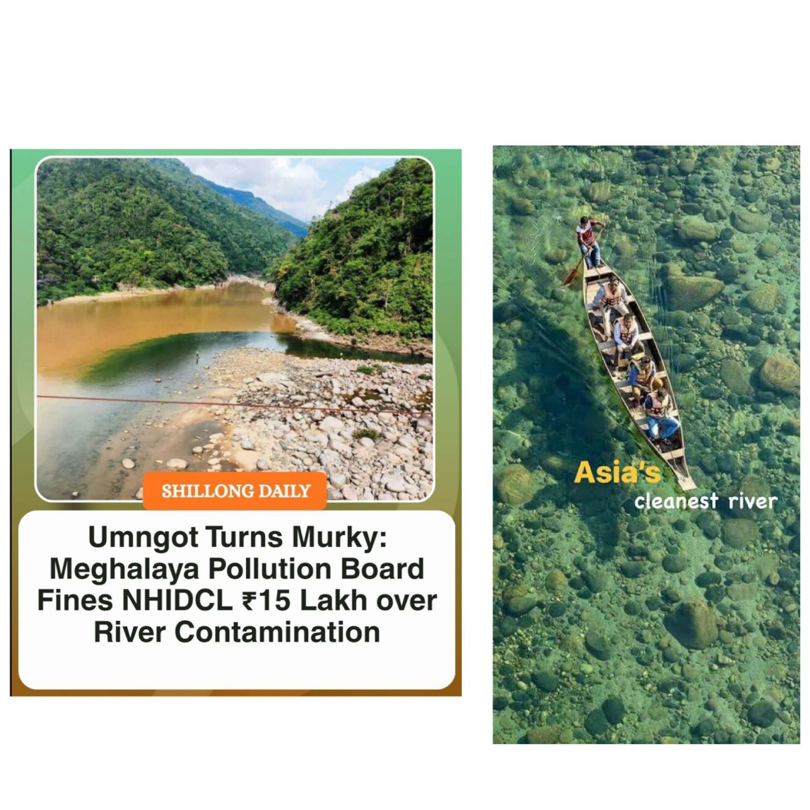 MSPCB chuan Umngot Lui Tih Bawlhhlawh Vangin NHIDCL Nuai 15 a Chawi Tir