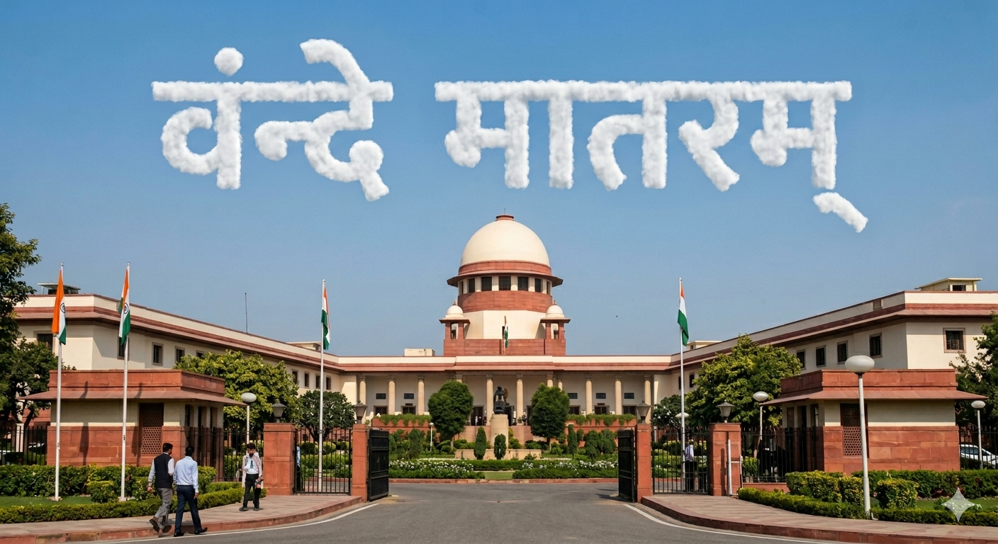 Supreme Court chuan 'Vande Mataram' chungchanga MHA Hriattirna duh lohna Thubuai Thehluh a Hnawl; "Hun lo taka thehluh" niin a sawi