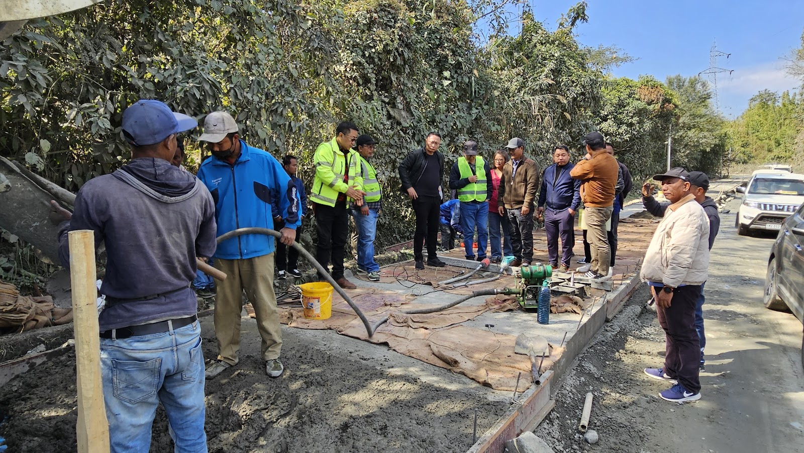 High Court chuan Aizawl to Lunglei Road kawng siamna Rs 58,99,00,000/-  a rang thei ang ber a hmang turin a ti