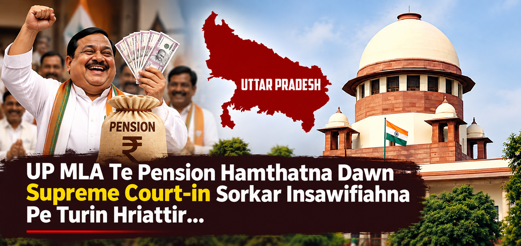 UP MLA/ MLC Te Pension Hamthatna Dawn Thin Chungchanga Thubuai Thehluhah Supreme Court-in UP Sorkar Insawifiahna Pe Turin Hriattir