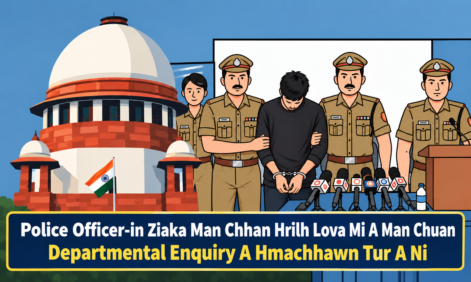 Police Officer-in Ziaka Man Chhan Hrilh Lova Mi A Man Chuan A Lakah Departmental Enquiry Kalpui Ngei Tur A Ni: Supreme Court