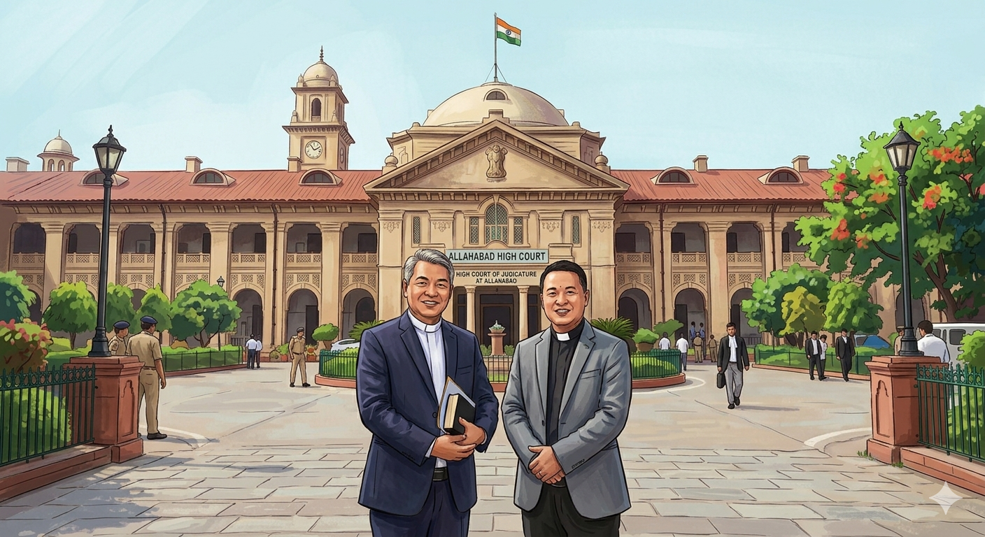 Allahabad High Court Chuan Pastor Pahnih Laka Sakhaw Thlak Luihtirna Thubuai Kal mek a Titawp Sak