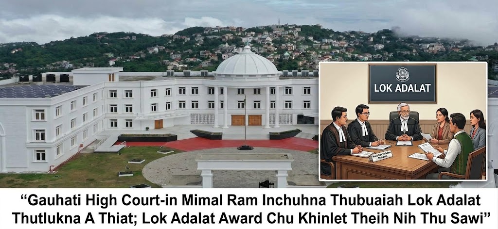 Gauhati High Court-in Mimal Ram Inchuhna Thubuaiah Lok Adalat Thutlukna A Thiat; Lok Adalat Award Chu Endik Theih Nih Thu Sawi